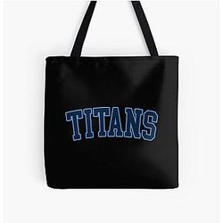 Tennessee Titans All Over Print Tote Bag