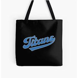 Tennessee Titans All Over Print Tote Bag