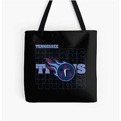 Art Tennessee Titans All Over Print Tote Bag