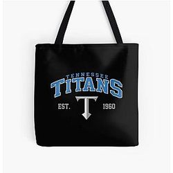 Tennessee Titans All Over Print Tote Bag
