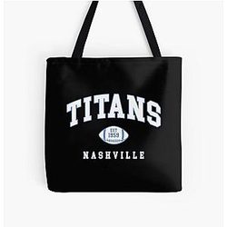 Art Tennessee Titans All Over Print Tote Bag