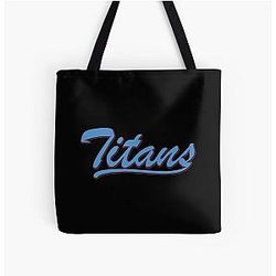 Art Tennessee Titans All Over Print Tote Bag