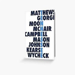Tennessee Titans Greeting Card