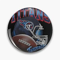 Art Tennessee Titans Pin