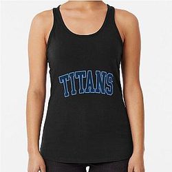 Art Tennessee Titans Racerback Tank Top