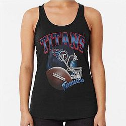 Art Tennessee Titans Racerback Tank Top