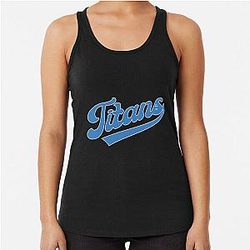 Art Tennessee Titans Racerback Tank Top