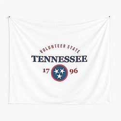 Tennessee State Pride Flag Native Volunteer State Tapestry