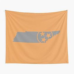 Tennessee Tri Star Gray Tapestry