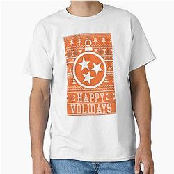 Tennessee Vols Happy Holidays Classic T-Shirt