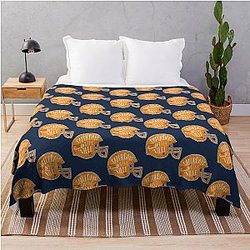 Football in Knoxville Tennessee Throw Blanket