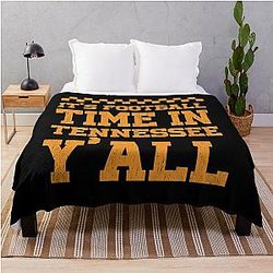 Tennessee Vols Football Time Throw Blanket