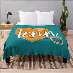 Tennessee Football Helmet Throw Blanket