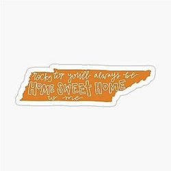 Tennessee No. 4 Sticker