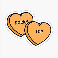 Tennessee Hearts Sticker