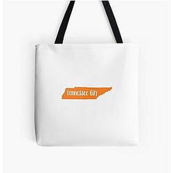 Tennessee Girl State Tote Bag