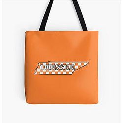 Tennessee Vols Tennessee All Over Print Tote Bag
