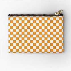 Tennessee Orange Pattern Zipper Pouch