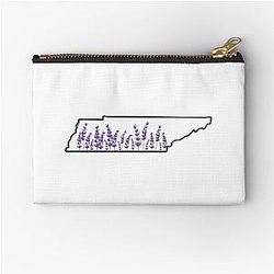 Tennessee Lavender Zipper Pouch