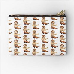 University of Tennessee cowboy boot zipper pouch