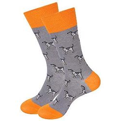 Tennessee Checkerboard Orange White Men's Socks | TN Apparel | Vols Socks | Gift for TN Volunteer Alumni Fans