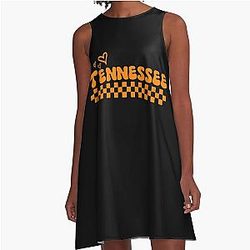 Tennessee Game Day A-Line Dress