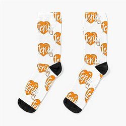 Tennessee Football Helmet Socks