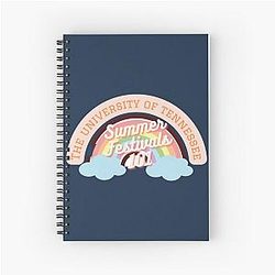 University of Tennessee Summer Festivals Spiral Notebook
