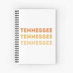 Tennessee Layered Spiral Notebook