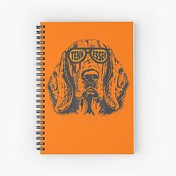 Tennessee Dog For Lovers Spiral Notebook