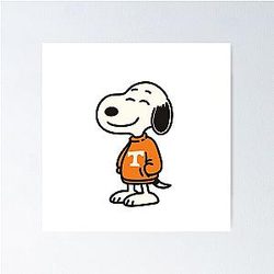 Beagle Tennessee Vol's Poster