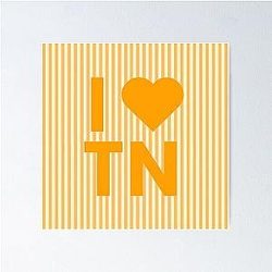 I Love Tennessee Poster