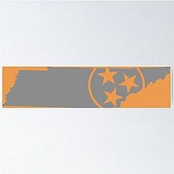 Tennessee Tri Star Poster