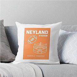 Tennessee Football Stadium Throw Pillow