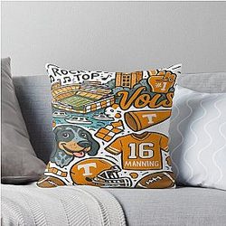 Tennessee Volunteers Fan Art - Rocky Top Neyland Stadium Design Throw Pillow changes to

Tennessee Volunteers Fan Art - Rocky Top Stadium Design Throw Pillow