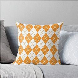 Tennessee Argyle Throw Pillow