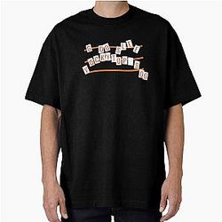 GODSLEEP Funny Tennessee Sign Oversized T-Shirt