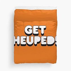 Support Tennessee and Coach Heupel with this unique design Duvet Cover