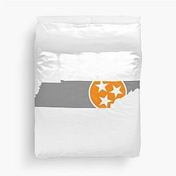 Tennessee Tri Star Vol Duvet Cover