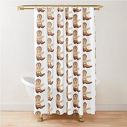 University of Tennessee Cowboy Boot Shower Curtain