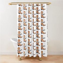 University of Tennessee Cowboy Boot Shower Curtain