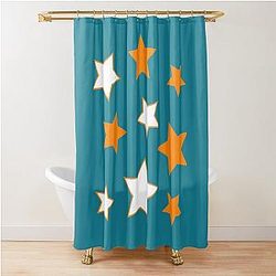 Tennessee Star Pack Shower Curtain