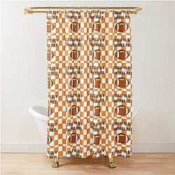 Tennessee Checkerboard Shower Curtain