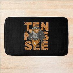 Rocky Top Tennessee Football, University of Tennessee Volunteers, Tennessee Game Day Bath Mat