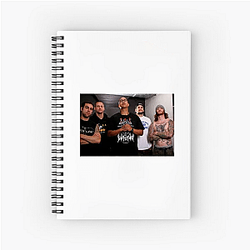 Terror Band Merch Terror Band Notebook
