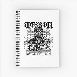 Terror Spiral Notebook