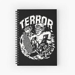 Vintage Terror Spiral Notebook