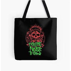 Extreme Noise Terror all over print tote bag