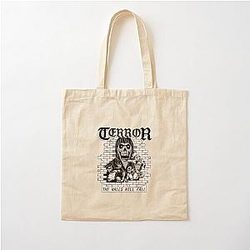 Terror Cotton Tote Bag