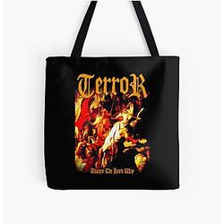 Terror Band All Over Tote Bag
